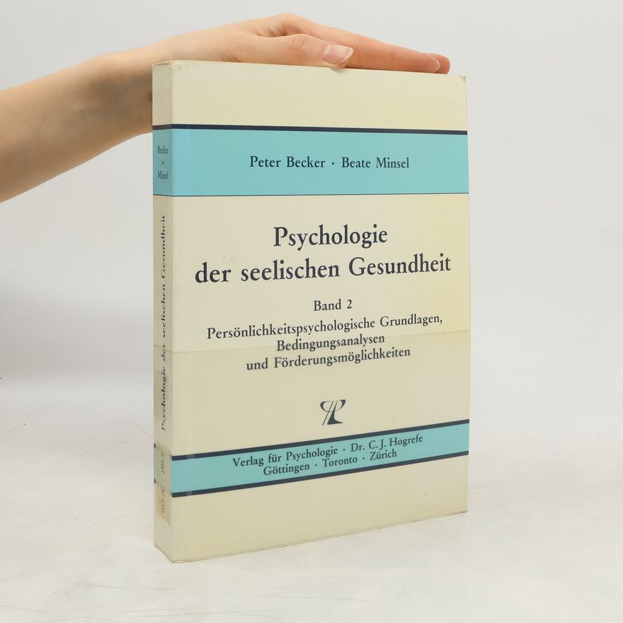 Various authors Psychologie der seelischen Gesundheit