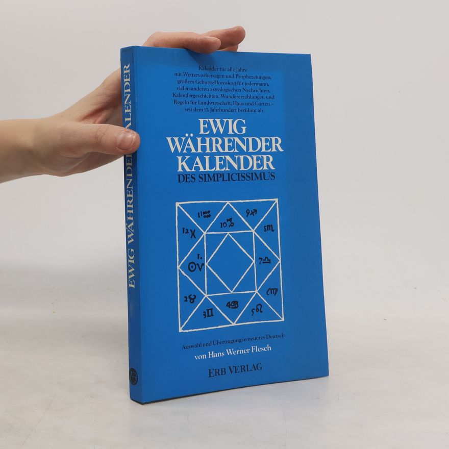 Hans Werner Flesch Ewig währender Kalender des Simplicissimus