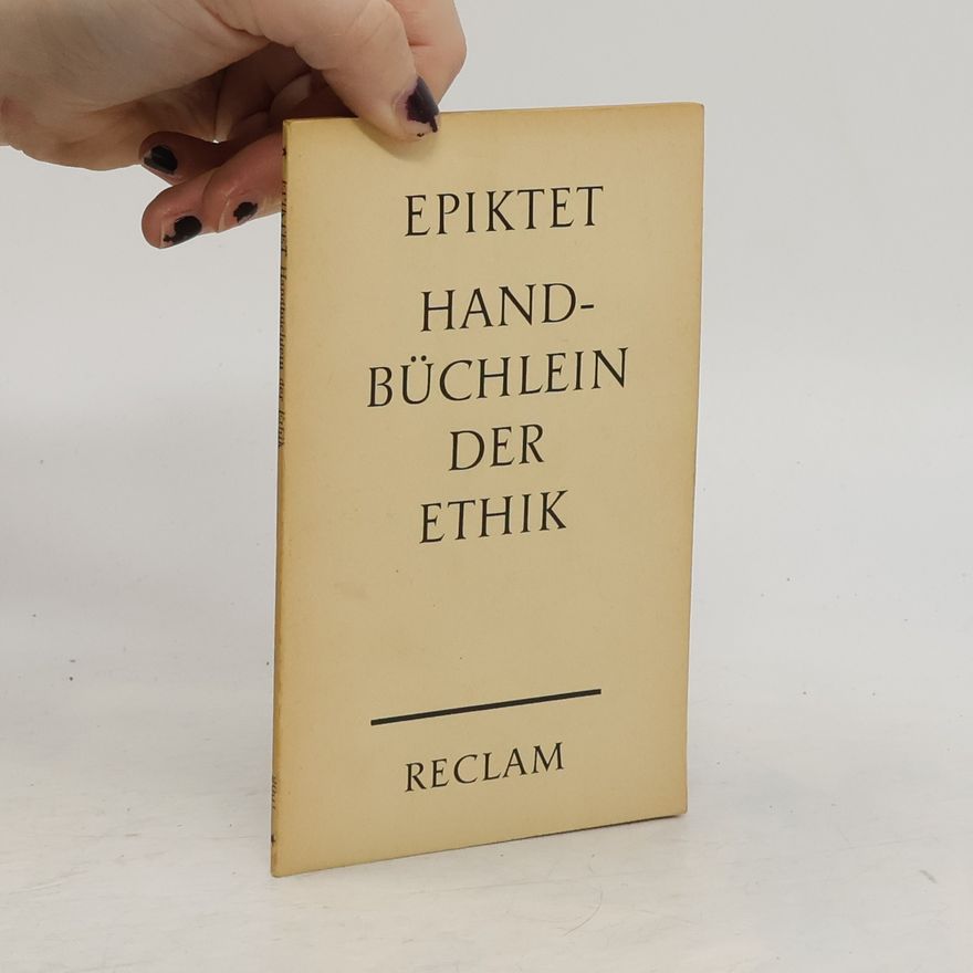 Epictetus Handbüchlein der Ethik