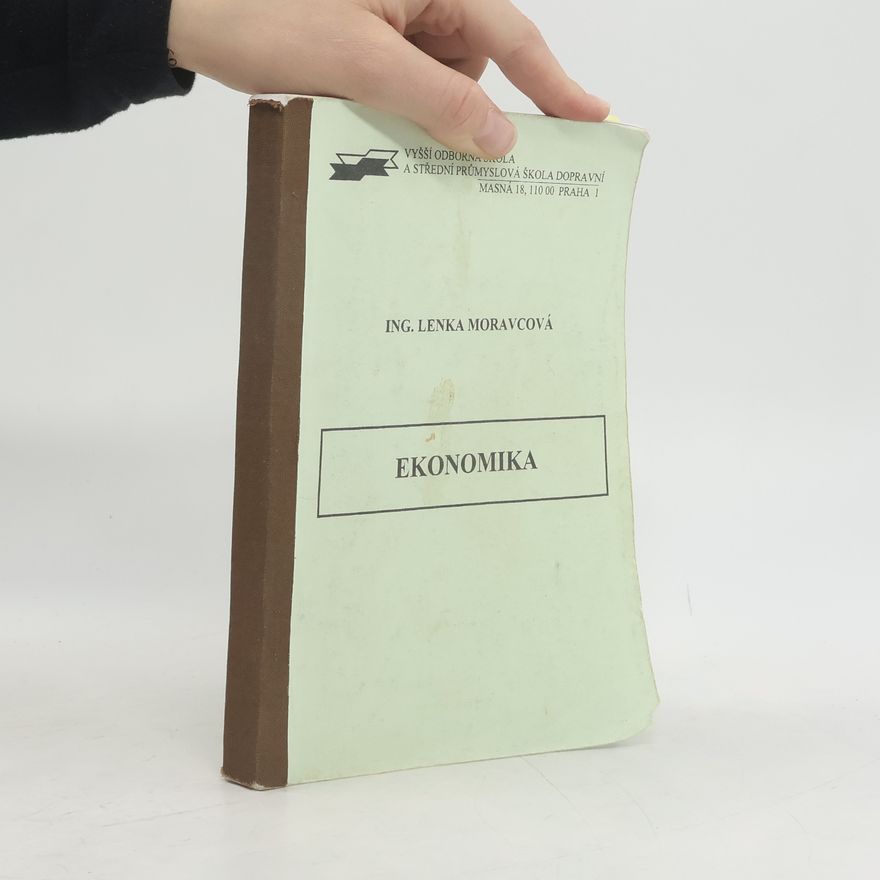 Lenka Moravcová Ekonomika