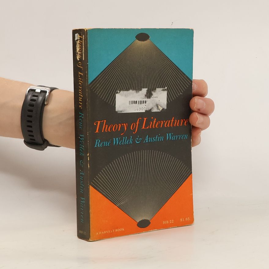 René Wellek Theory of Literature