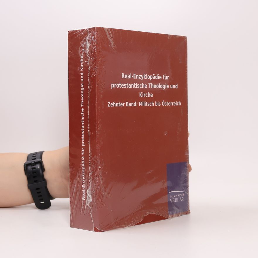 ohne Autor Real-Enzyklopädie für protestantische Theologie und Kirche