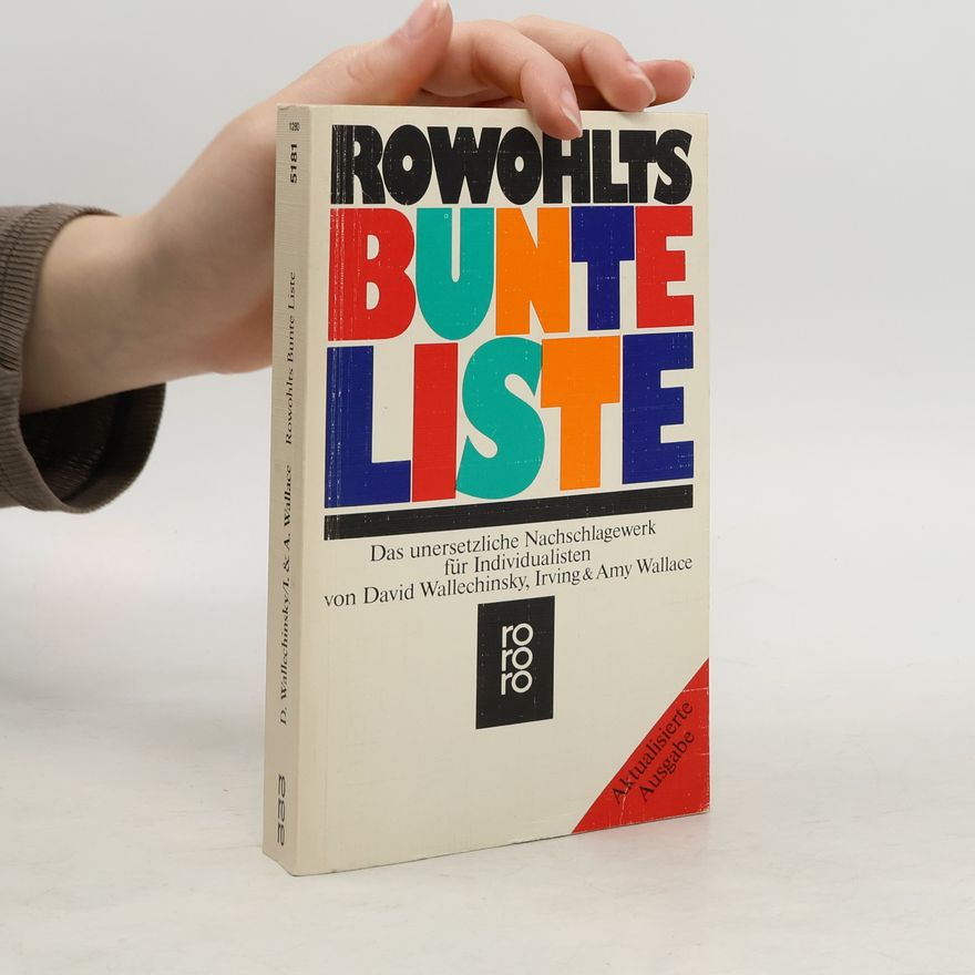 David Wallechinsky Rowohlts bunte Liste