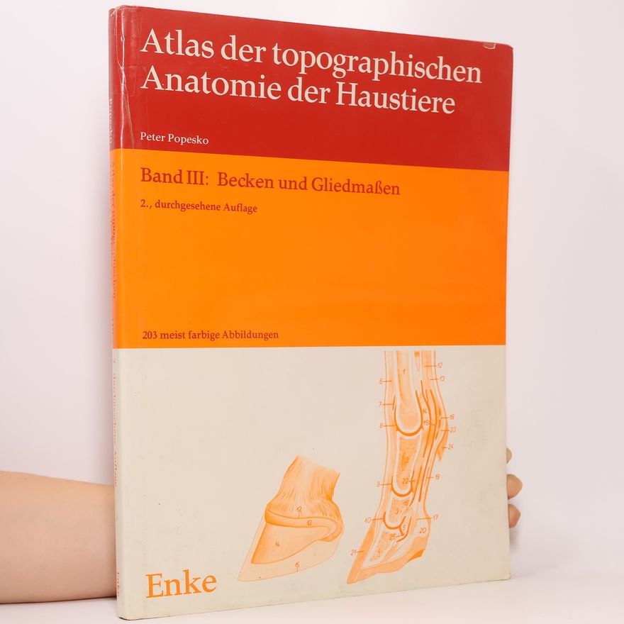 Collectif d'auteurs Atlas der topographischen Anatomie der Haustiere