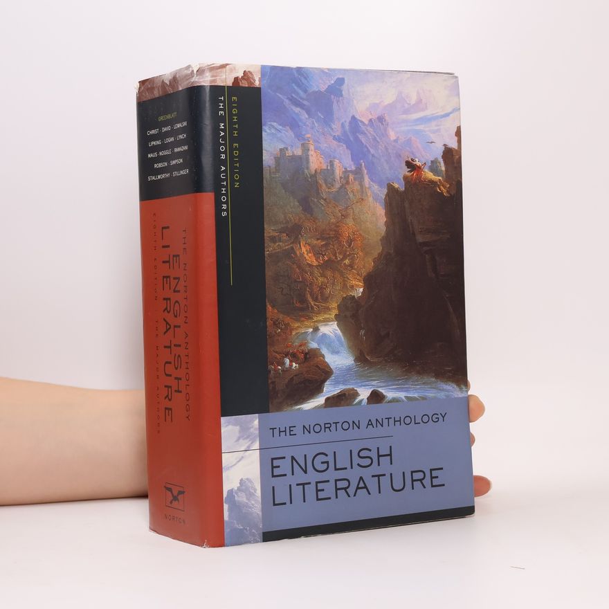 Stephen Greenblatt The Norton Anthology of English Literature
