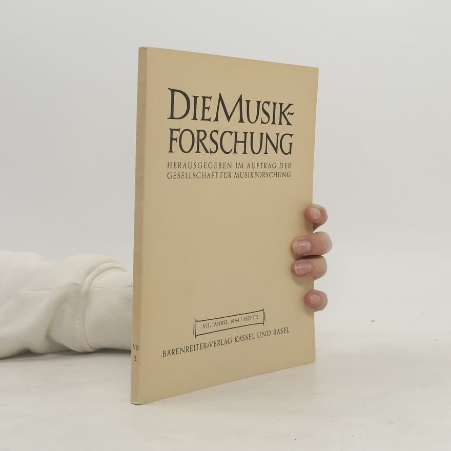 Autorenkollektiv Die Musikforschung 1954