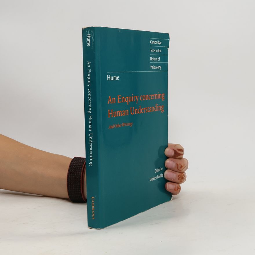 Cambridge University Press Hume: An Enquiry Concerning Human Understanding