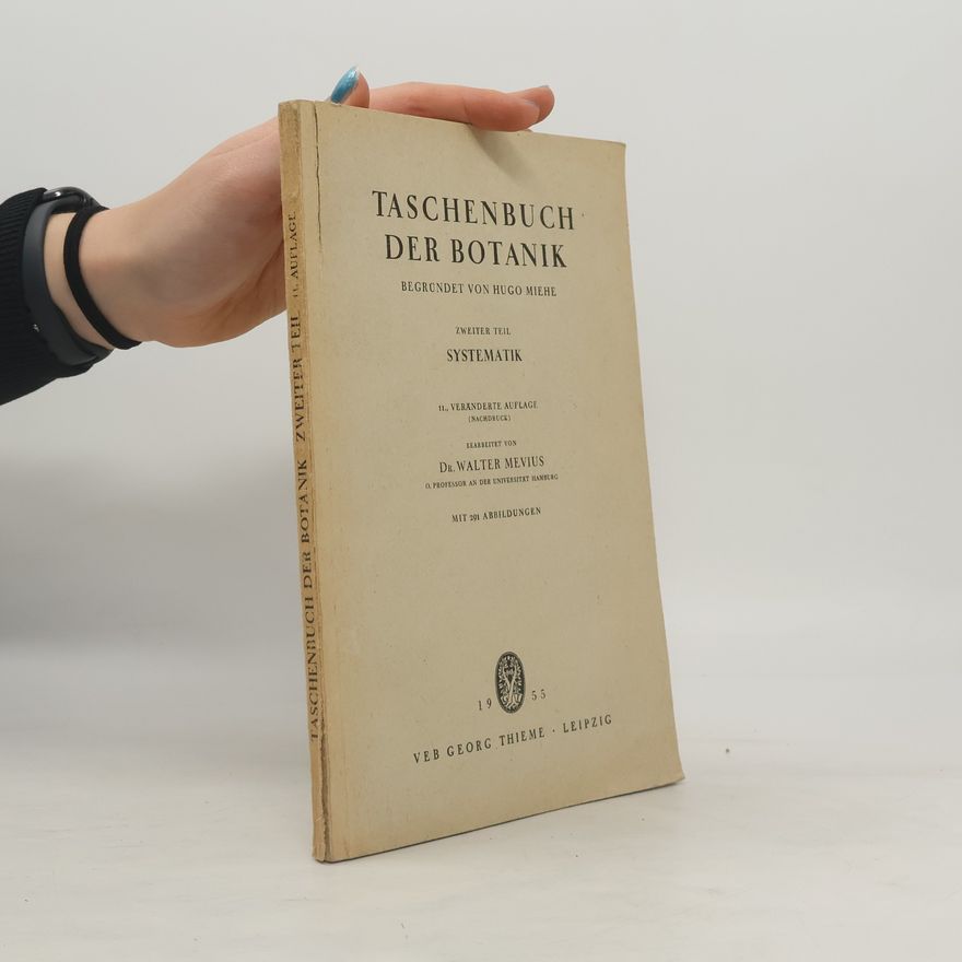 Walter Mevius Taschenbuch der Botanik 2