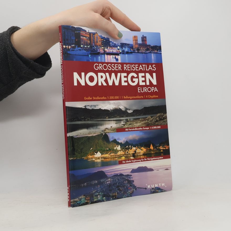 Kolektiv autorů Grosser Reiseatlas Norwegen. Europa
