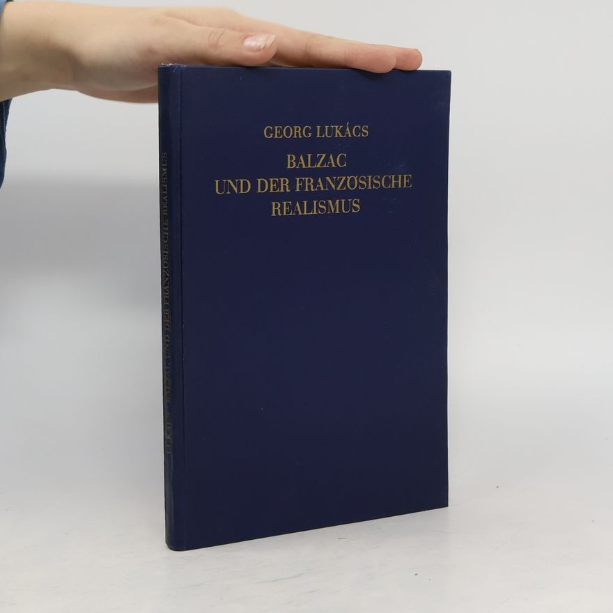 Georg Lukács Deutsche Realisten des 19. Jahrhunderts
