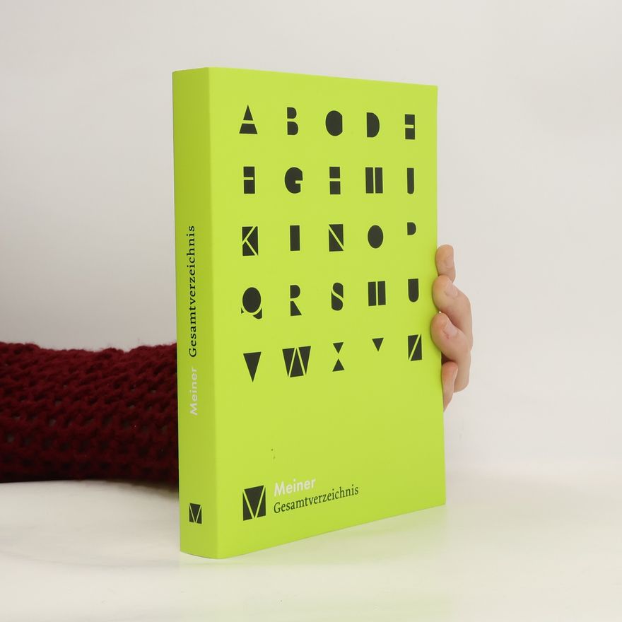 Various authors Meiner Gesamtverzeichnis