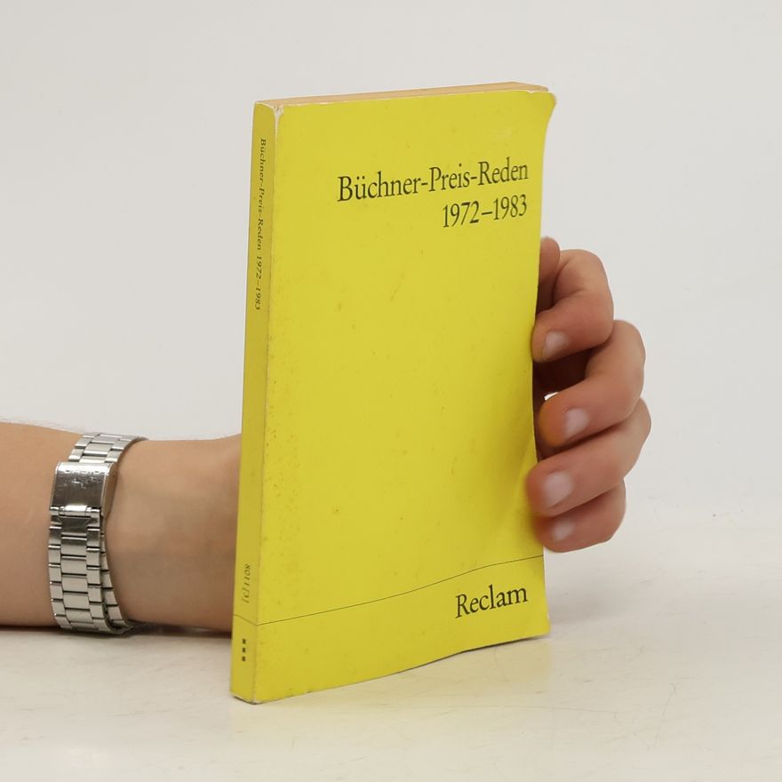 Herbert Heckmann Büchner-Preis-Reden 1972 - 1983