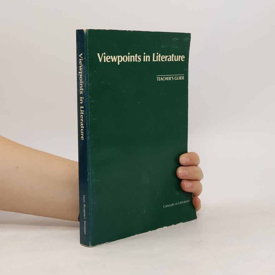 Albert R. Kitzhaber Concepts in Literature: Teacher's Guide for Viewpoints in Literature