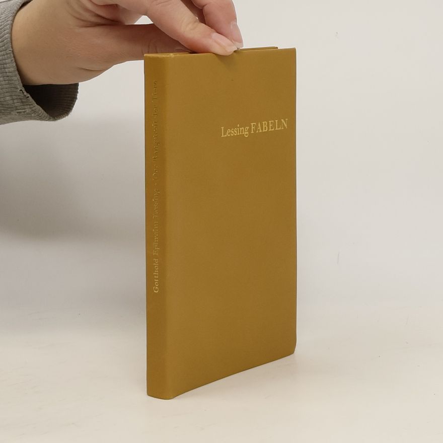 Gotthold Ephraim Lessing Der Rangstreit der Tiere