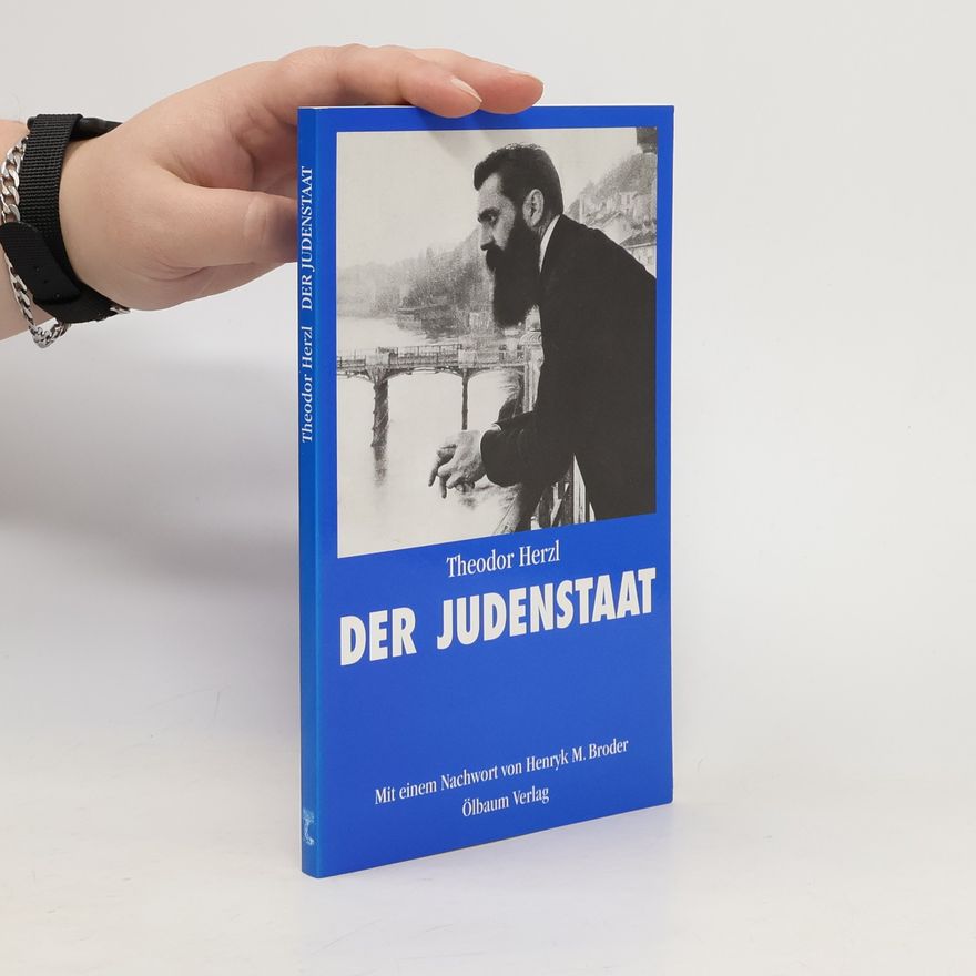 Theodor Herzl Der Judenstaat