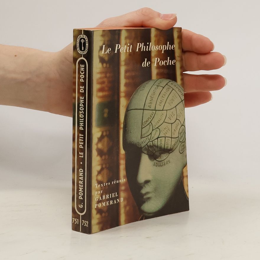 Gabriel Pomerand Le Petit Philosophe de Poche