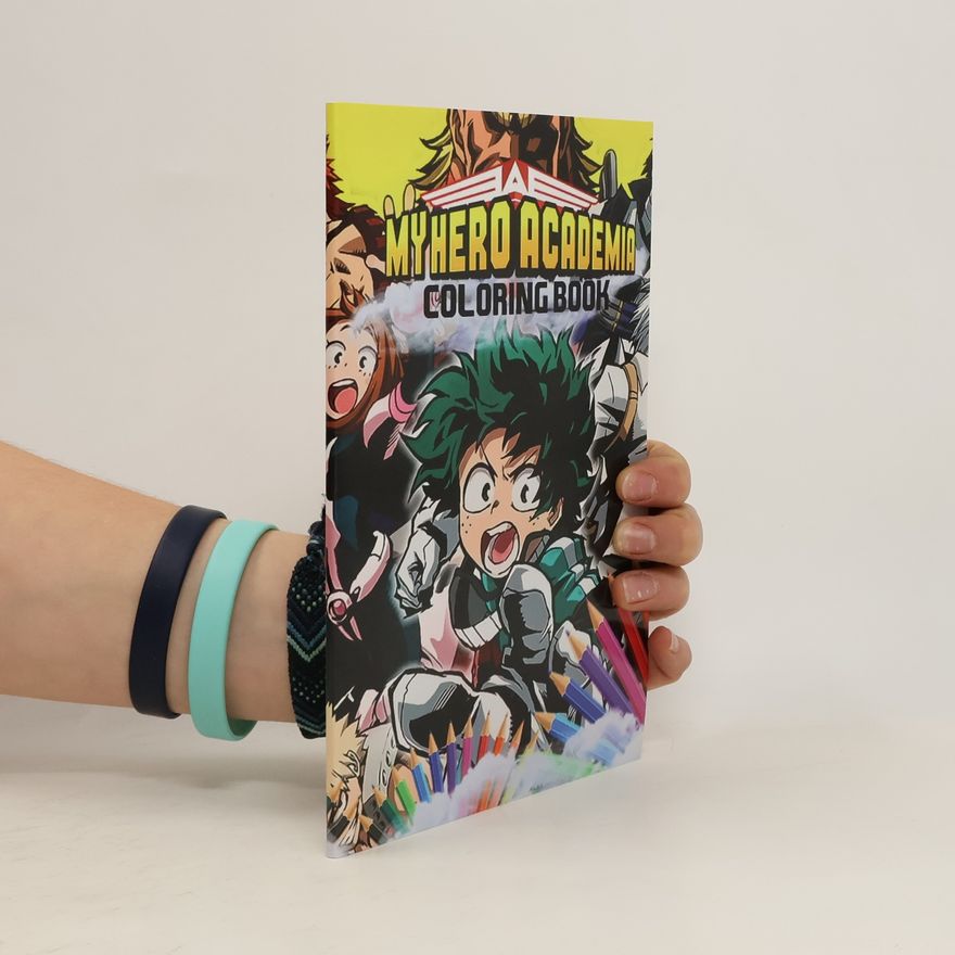 Jayden Hero Tonki My Hero Academia Coloring Book