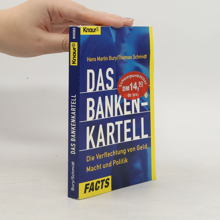 Hans Martin Bury Das Bankenkartell