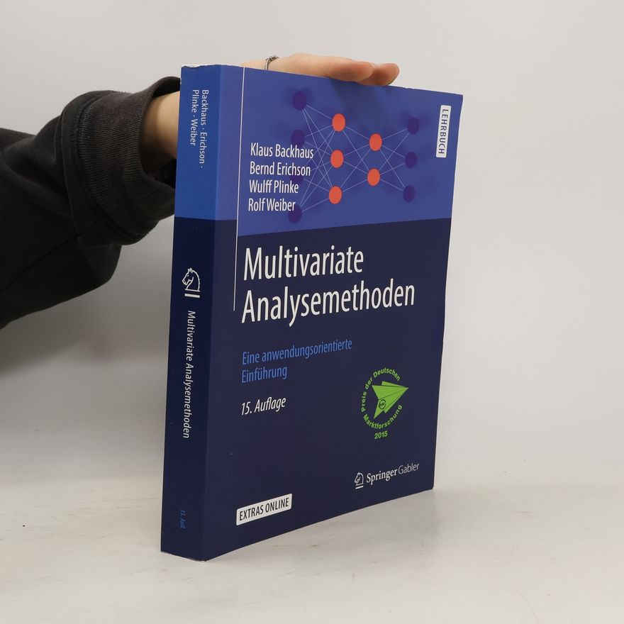 Klaus Backhaus Multivariate Analysemethoden