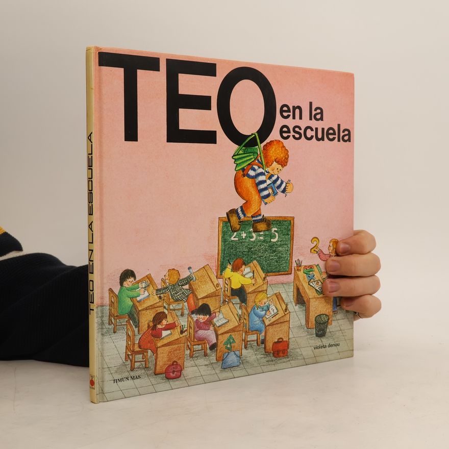 Violeta Denou Teo en la escuela