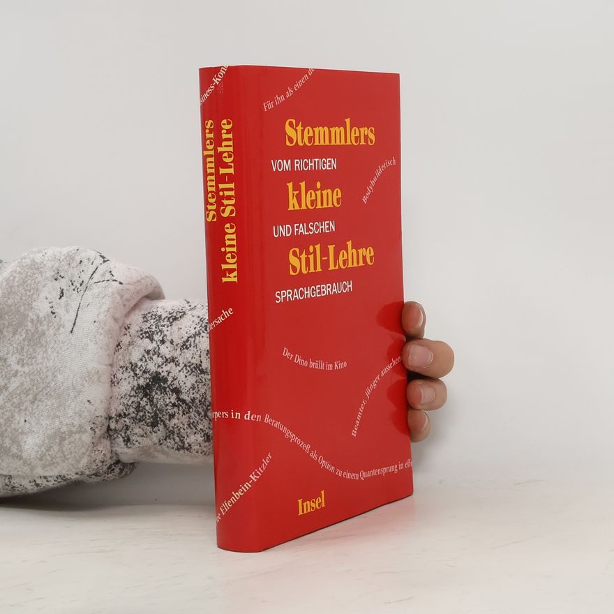 Theo Stemmler Stemmlers kleine Stil-Lehre