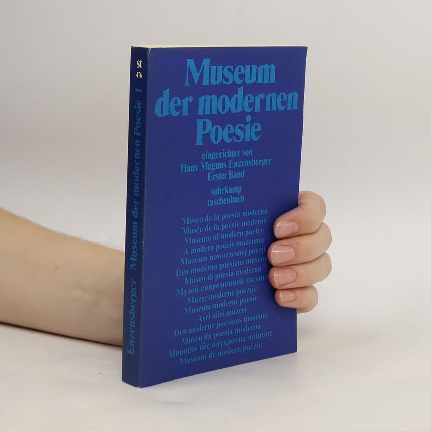 Hans Magnus Enzensberger Museum der Modernen Poesie 1