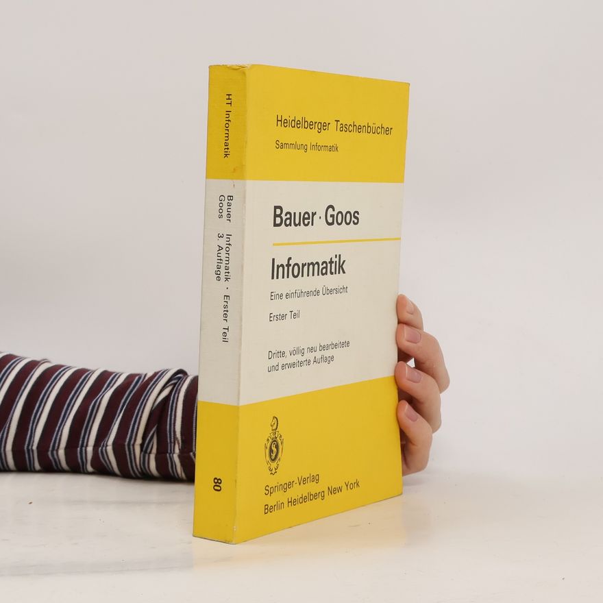 Gerhard Goos Heidelberger Taschenbücher - 80: Informatik