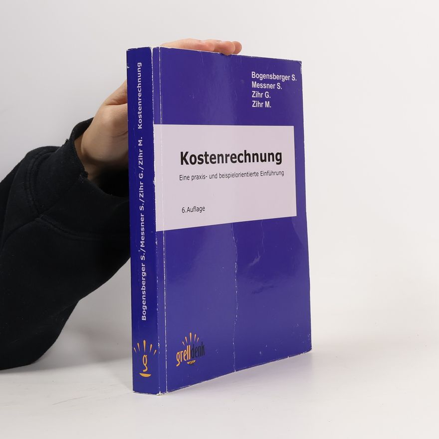Stefan Bogensberger Kostenrechnung