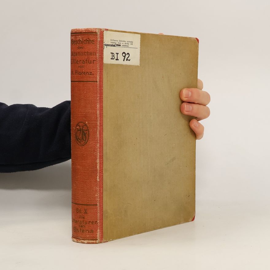 Karl Florenz Geschichte der japanischen Litteratur