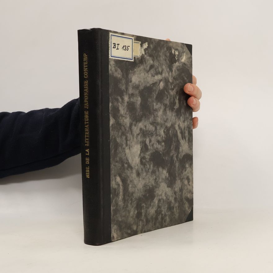 Georges-Pierre Bonneau Bibliographie de la littérature japonaise contemporaine