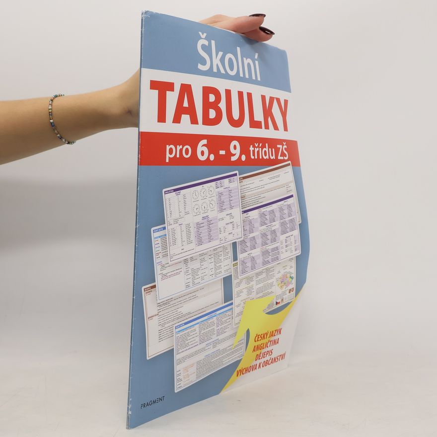 Collectif d'auteurs Školní tabulky pro 6.-9. třídu ZŠ