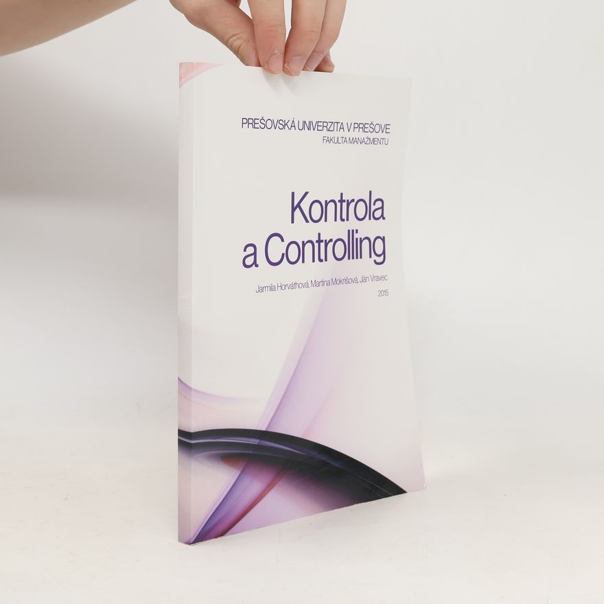 Jarmila Horváthová Kontrola a Controlling