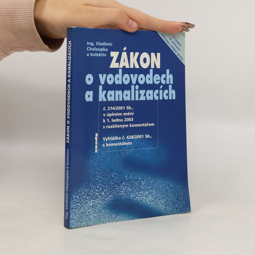 Vladimír Chaloupka Zákon č. 274/2001 Sb.
