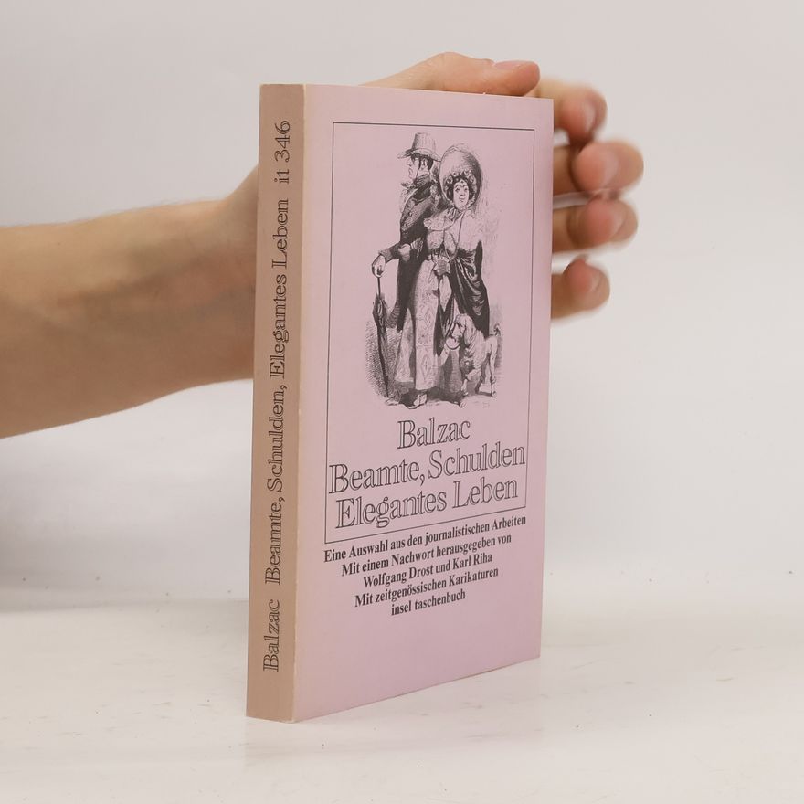 Honoré de Balzac Beamte, Schulden, elegantes Leben