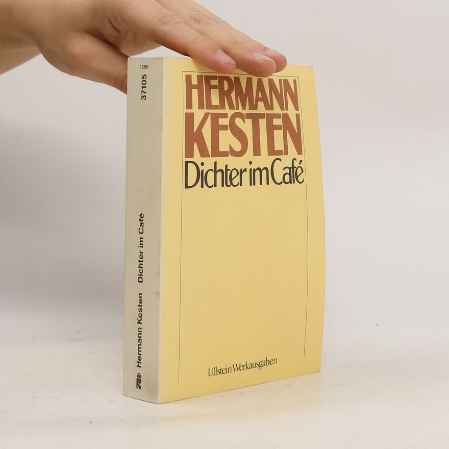 Hermann Kesten Dichter im Café