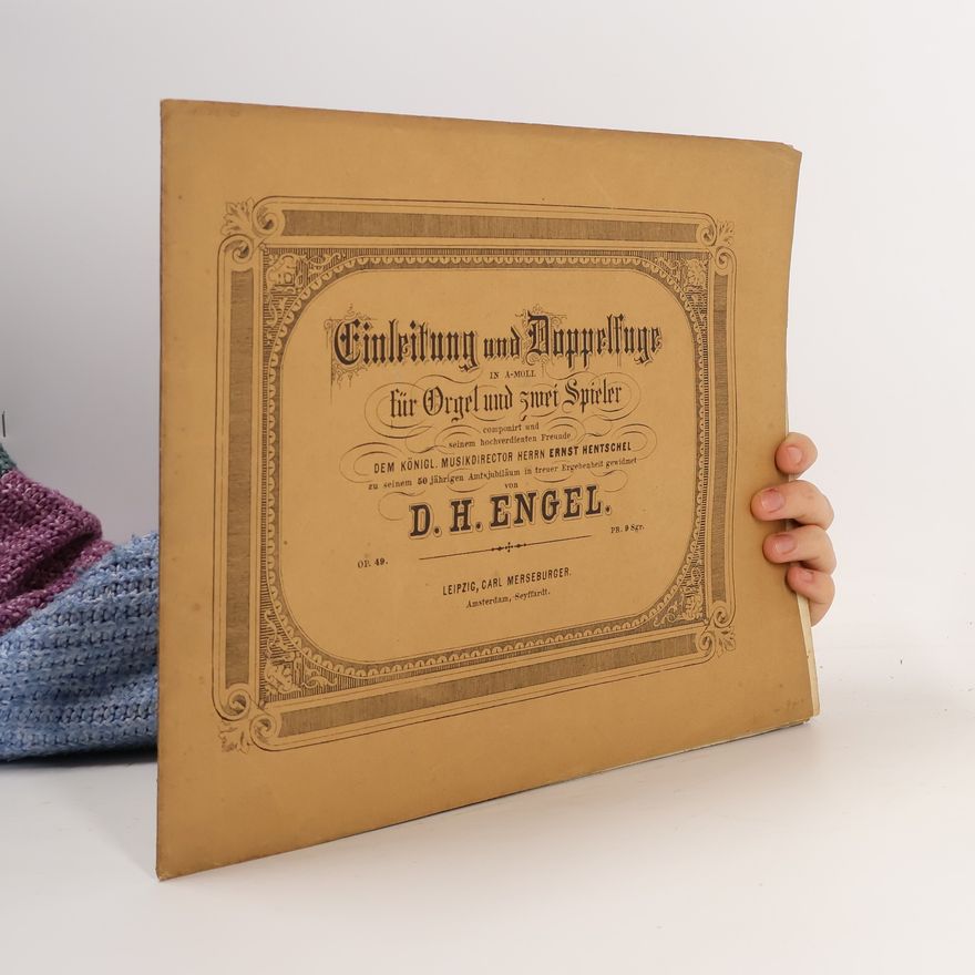 David Harris Engel Einleitung und Doppelfuge in A-moll für Orgel und zwei Spieler 49