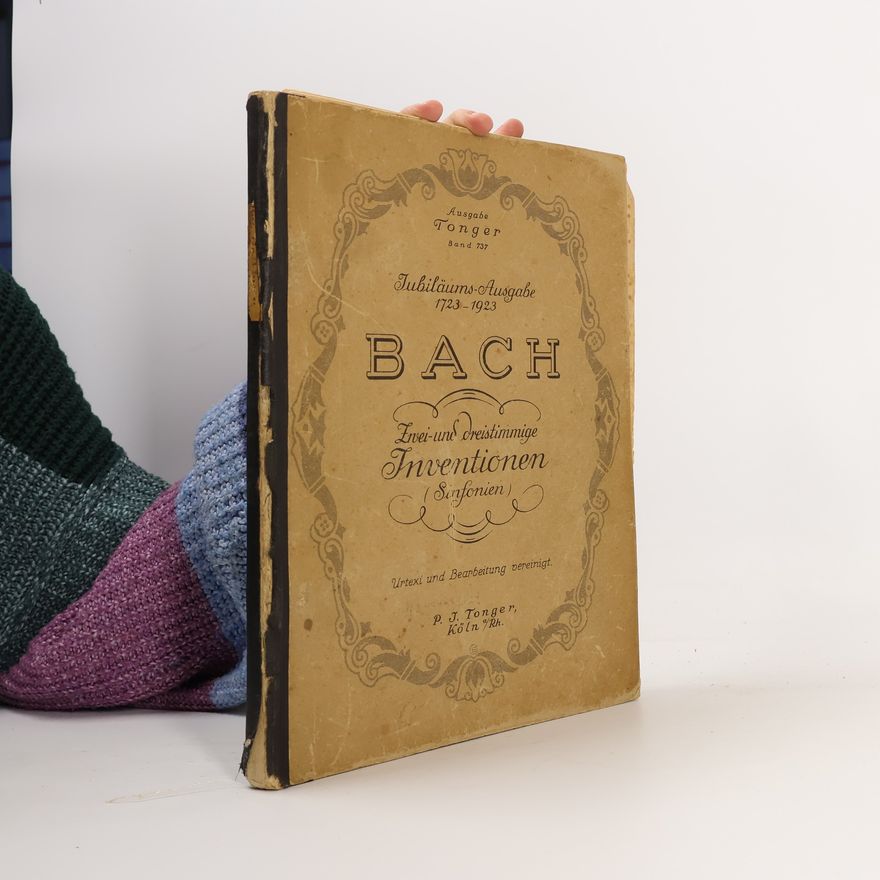 Conrad Kühner Vorschule Ecole Préparatoire zum Wohltemperirten Clavier und anderen grösseren Werken von Joh. Seb. Bach