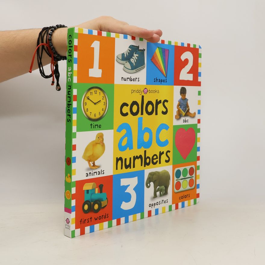Roger Priddy Bright Bbaby Colors, ABC, & Numbers First Words