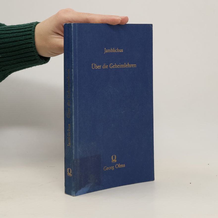 Iamblichus Über die Geheimlehren