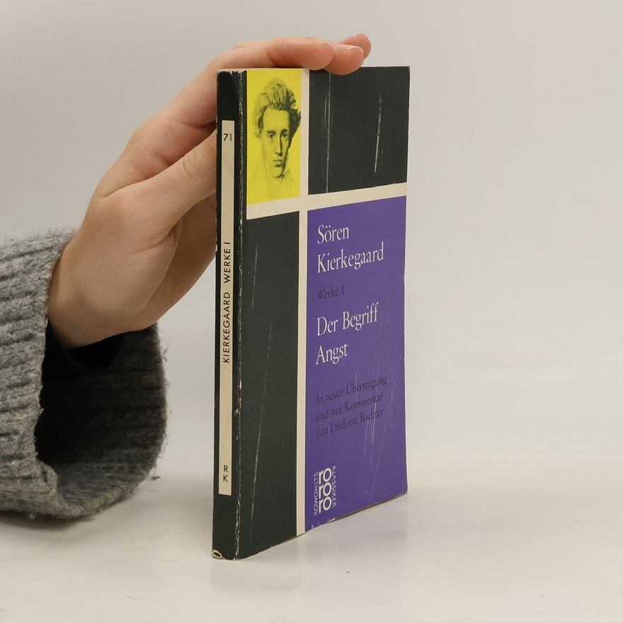 Søren Kierkegaard Der Begriff Angst