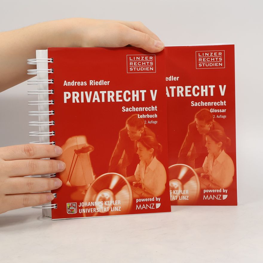 Andreas Riedler Privatrecht V. Lehrbuch + Glossar