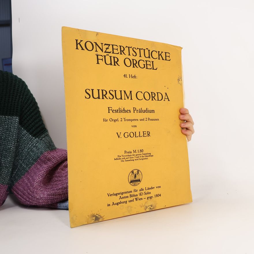 V. Goller  Konzertstücke für Orgel Heft 41. Zwei festliche Tonstücke