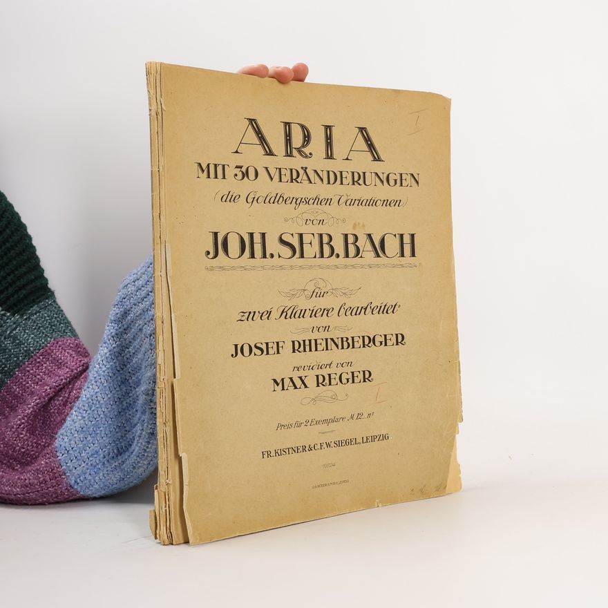 Johann Sebastian Bach Aria mit 30 Veränderungen