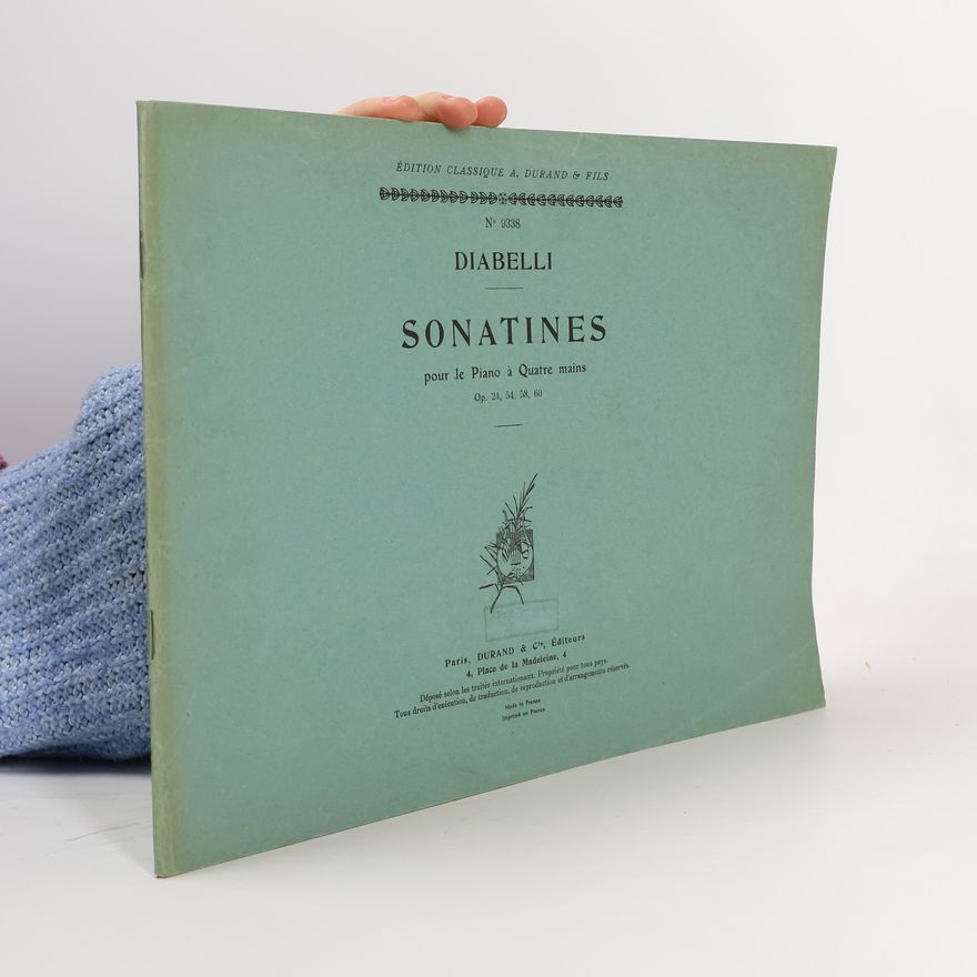 Anton Diabelli Sonatines pour le Piano à Quatre mains