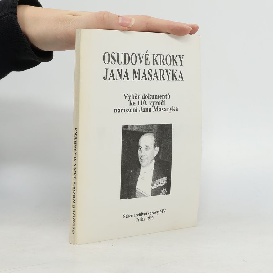 Autorenkollektiv Osudové kroky Jana Masaryka