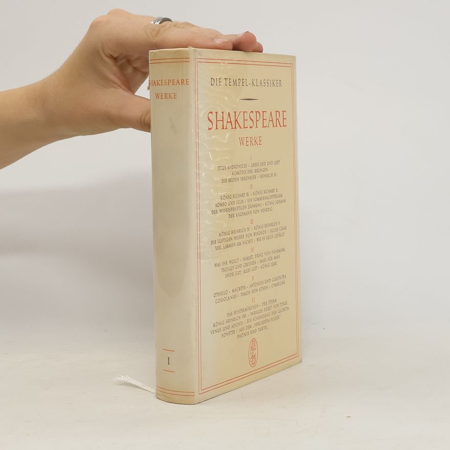 William Shakespeare Shakespeare Werke I