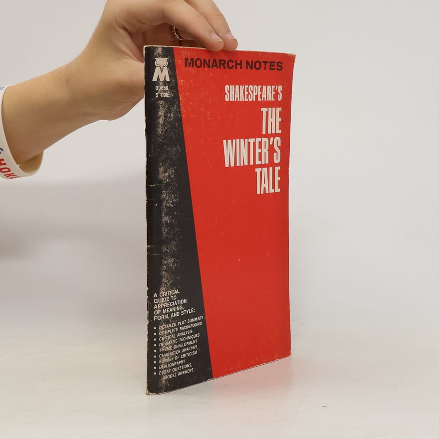 William Shakespeare Monarch Notes. Shakespeare's The Winter's Tale