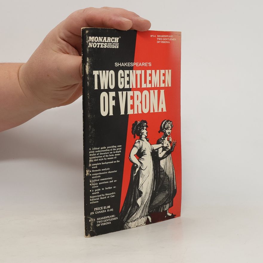 William Shakespeare Two Gentlemen of Verona