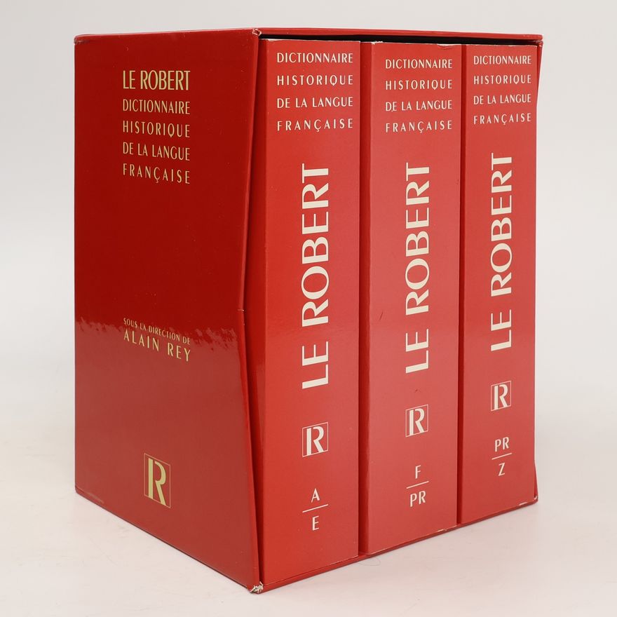 Autorenkollektiv Dictionnaire historique de la langue française 1-3
