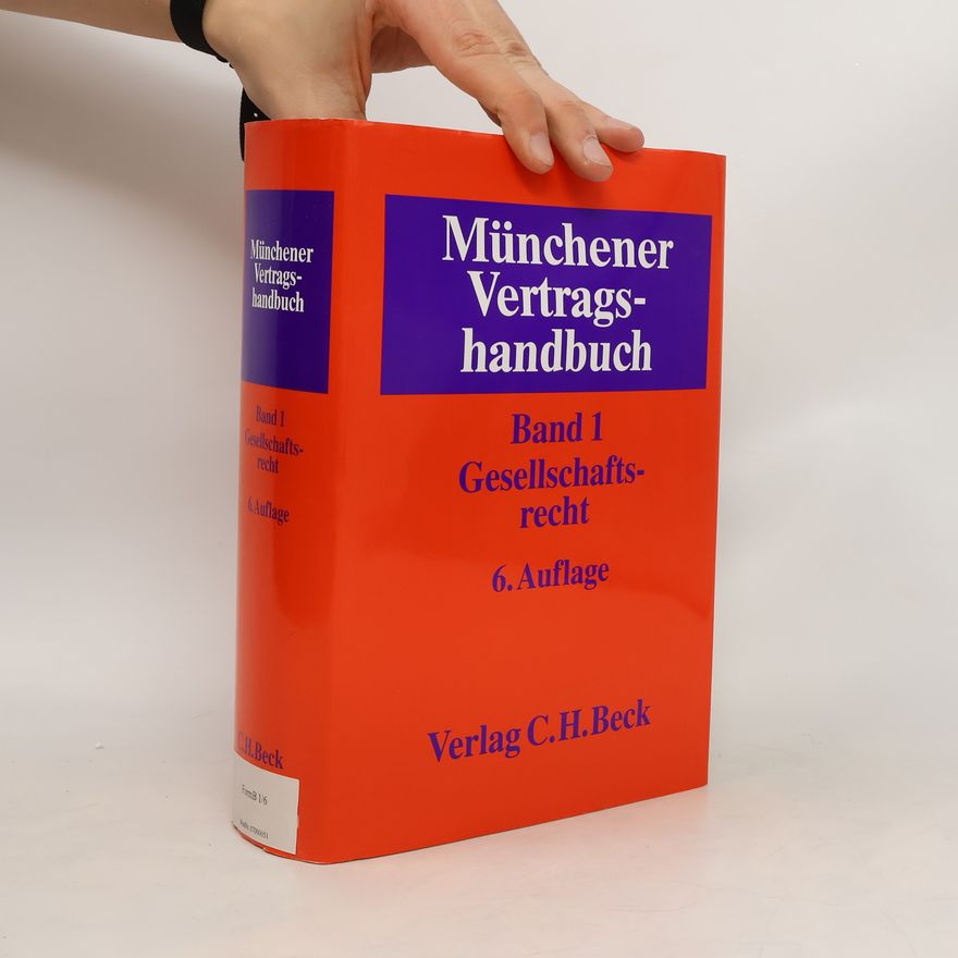 Martin Heidenhain Münchener Vertragshandbuch